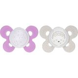 Chicco Physio Forma Comfort Silikon Emzik 16-36 Ay Kız Çocuklar İçin Ergonomik Tasarım