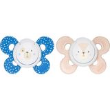 Chicco Physio Forma Comfort Silikon Emzik 6-12 Ay Erkek Çocuklar İçin 2 Adet