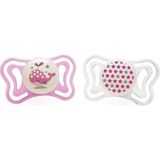 Chicco Physio Light Gece Parlayan Silikon Emzik 2'li 2-6 Ay - Pembe - 0 - 1,5 Yaş