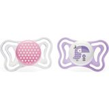 Chicco Physio Light Silikon Emzik 2'li 2-6 Ay - Mor - 1 Yaş