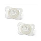 Chicco Physioforma 2'li 2 6 Ay Unisex Mini Soft Gece Parlayan Silikon Emzik