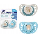 Chicco Physioforma Air 2'li Silikon Emzik 2-6 Ay Erkek - Standart - Çok Renkli
