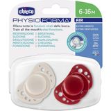 Chicco Physioforma Air 2'li Silikon Emzik 6-16 Ay - Standart - Çok Renkli