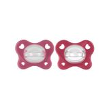 Chicco Physioforma Dual Soft Kız 16-36 Ay 2'li Emzik