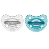 chicco Physioforma Luxe Emzik 16-36 Ay, 2'li, Şeffaf Mavi/Beyaz