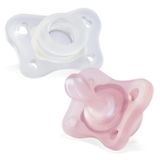 Chicco Physioforma Mini Soft 0-2 Ay Kız 2'li Emzik