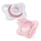 Chicco Physioforma Mini Soft 2-6 Ay Kız 2'li Emzik