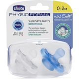 Chicco PhysioForma Mini Soft 2'li Emzik 0-2 Ay Erkek - 0 - 3 Yaş - Çok Renkli