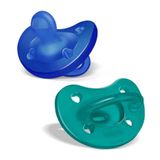 Chicco Physioforma Soft 2'li Silikon Emzik 16-36 Ay Erkek