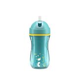 Chicco Pipetli 14+ Ay Spor Bebek Alıştırma Bardağı - Mavi