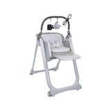 Chicco Polly Magıc Relax Mama Sandalyeleri Grey Renkli Ergonomik Tasarımlı 15 kg Taşıma Kapasitesi