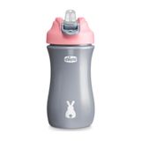 Chicco Pop-Up Pipetli Bardak 2 Yaş+ 350 ml - Pink - Çok Renkli
