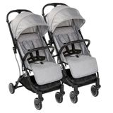 Chicco Trolley Me Lıght Grey İkiz Bebek Arabası