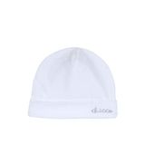 Chicco Unisex Bebek Şapka, Beyaz, 0 Ay