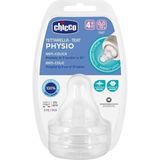 Chicco Wellbeing Silikon 2'li Biberon Emziği 4 Ay+ - Orta Akış - 4 Ay ve Üzeri