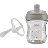 Chicco Yarı Yumuşak Uçlu Alıştırma Bardağı 6+ Ay 200 ml Unisex