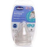 Chicco Yeni Wellbeing Biberon Emziği 4 Ay+ Hızlı Akış 2'li (2 Adet)