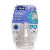 Chicco Yeni Wellbeing Biberon Emziği 4 Ay+ Hızlı Akış 2'li (4 Adet)