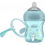 Chicco Yumuşak Uçlu Alıştırma Bardağı 4+ Ay 200 ml Erkek (5 Adet)