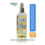CHİCHA Baby Koruyucu Bebek Kolonyası Bit Sirke Karşıtı Okul Kış Koruma Uçucu Yağlar Hidrolat Karışım