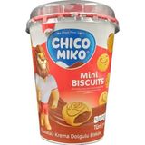 Chico Miko Çikolatalı Krema Dolgulu Mini Bisküvit 125 gr x 5 Kutu - 5 Adet