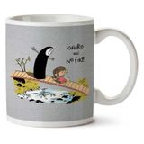 Chihiro And No Face Calvin And Hobbs Spirited Away Baskılı Kupa