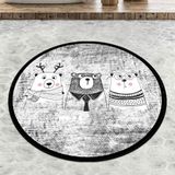 Chilai Home 100x100 cm Panda Djt Çocuk Halısı
