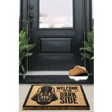 Chilai Home 40x60 cm Coco Dark Side Siyah İç ve Dış Kapı Önü Paspası
