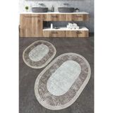 Chilai Home Arturo Djt 2'li Set Yıkanabilir Kaymaz Taban Banyo Halısı