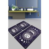 Chilai Home Aten Banyo Halısı Djt 3lü Set