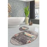 Chilai Home Baın Djt 2li Set Banyo Halısı