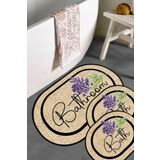 Chilai Home Bano 3'lü Set Banyo Halısı