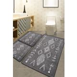 Chilai Home Bare 3'lü Set Banyo Halısı