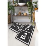 Chilai Home Barıum Thorıum Djt 2'li Set Banyo Halısı