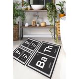 Chilai Home Barıum Thorıum Djt 3'lü Set Banyo Halısı
