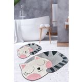 Chilai Home Big Cat 2'li Set Banyo Halısı