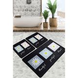 Chilai Home Blessed Djt 3'lü Set Banyo Halısı