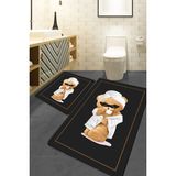 Chilai Home Bornouse 2'li Set Banyo Halısı Djtbanyo - Renkli