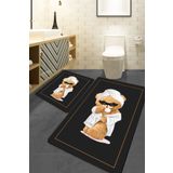 Chilai Home Bornouse 2'li Set Banyo Halısı