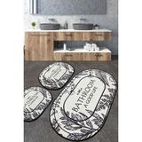 Chilai Home Buena 3'lü Set Banyo Halısı Djtbanyo