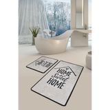 Chilai Home Casa Djt 2li Set Banyo Paspas Seti Kaymaz Tabanlı Klozet Takımı