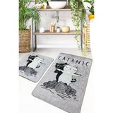 Chilai Home Catanic 2'li Set Djt Banyo Halısı