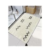 Chilai Home Chalo Cotton Ekru Pamuklu Banyo Paspası 60x100 cm