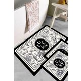 Chilai Home Chancy 3lü Set Banyo Halısı Djt