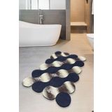 Chilai Home Circle Gold 70x120 cm Banyo Halısı