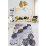 Chilai Home Circle Mor Dekoratif Halı Djt, 100 x 160