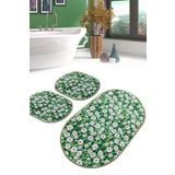 Chilai Home Cladant Banyo Halısı 3'lü Set
