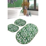 Chilai Home Cladant Djt 3'lü Set Banyo Halısı