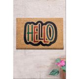 Chilai Home Coco Anghe 40x60 cm Doğal Koko Kıl Paspas