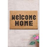 Chilai Home Coco Brusca 40X60 cm Doğal Koko Kıl Paspas,hindistan Naturel Kapı Önü Paspası - 40 x 60 cm - Renkli